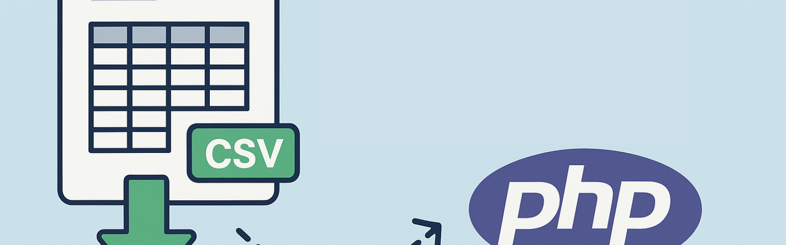 Icone de csv cap a php