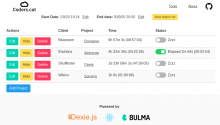 Timetrack screenshot